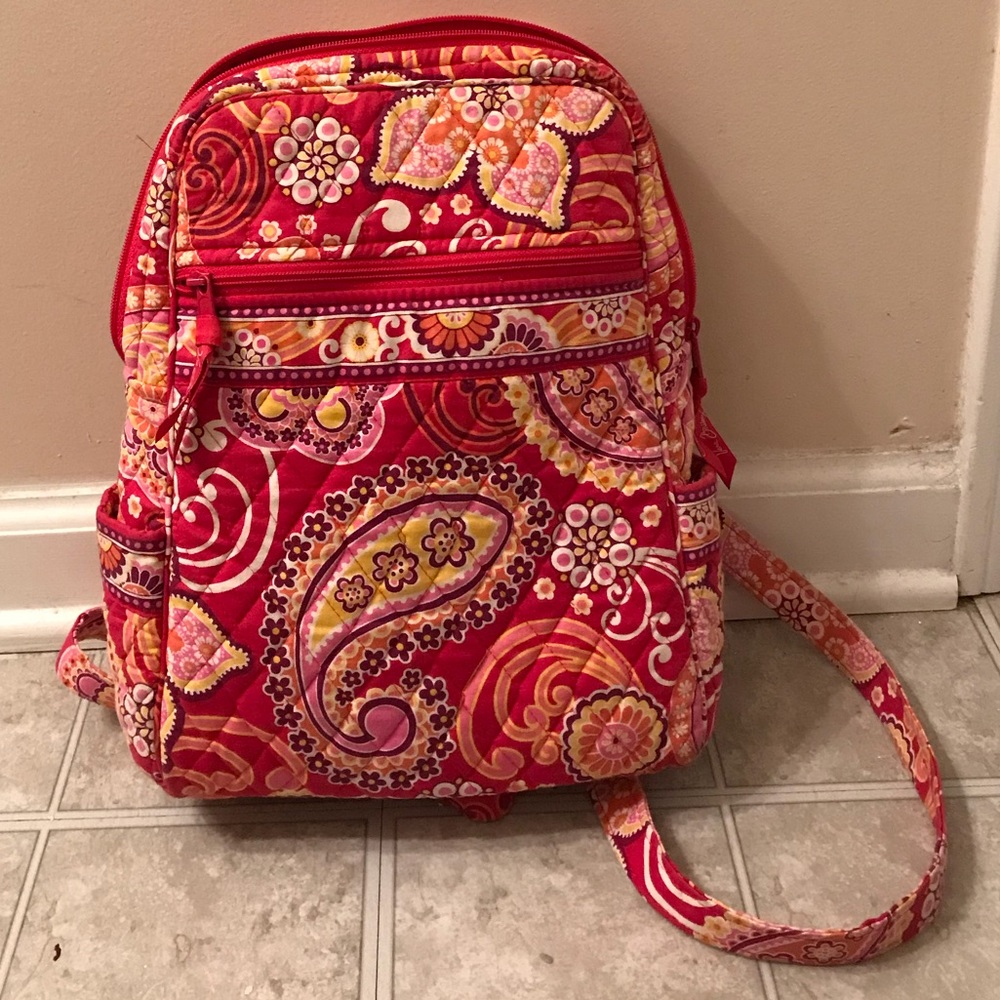REAL Vera Bradley Small Backpack